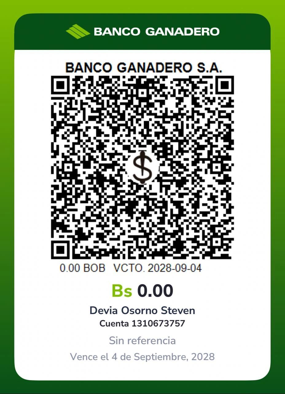 QR Banco Ganadero Fullscreen